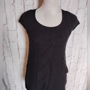 Express Black Knit Top